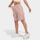 Shorts Cargo d'Été pour Femmes" can be rewritten as "Shorts Cargo Estivaux pour Femmes.