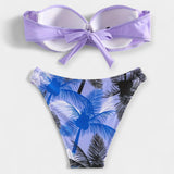 Sexy Bikini à Dos Ouvert et Design Élégant