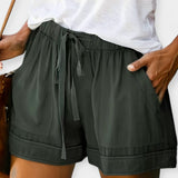 Shorts à Ceinture Ajustable