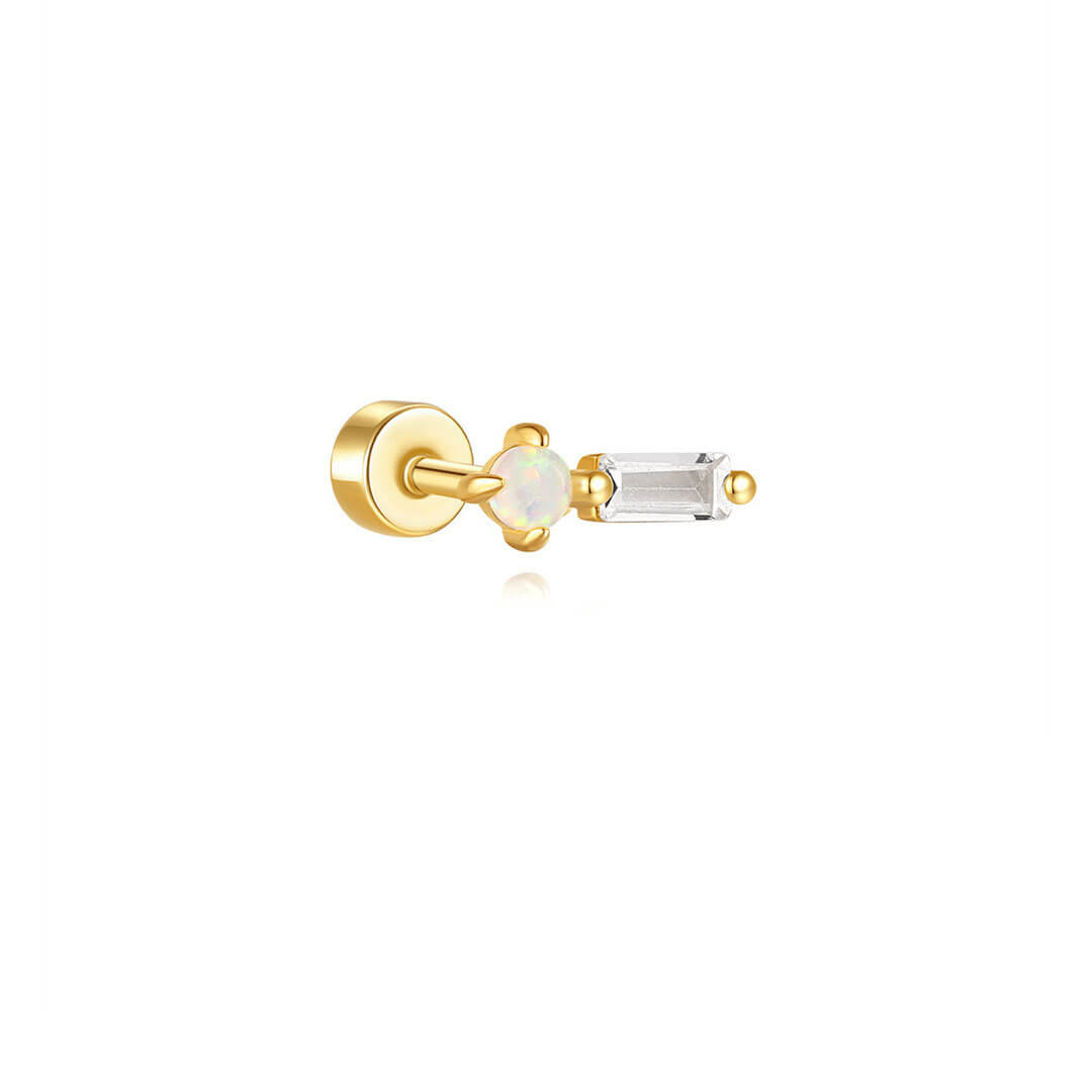 Monika – Boucles d'oreilles délicates au charme subtil.