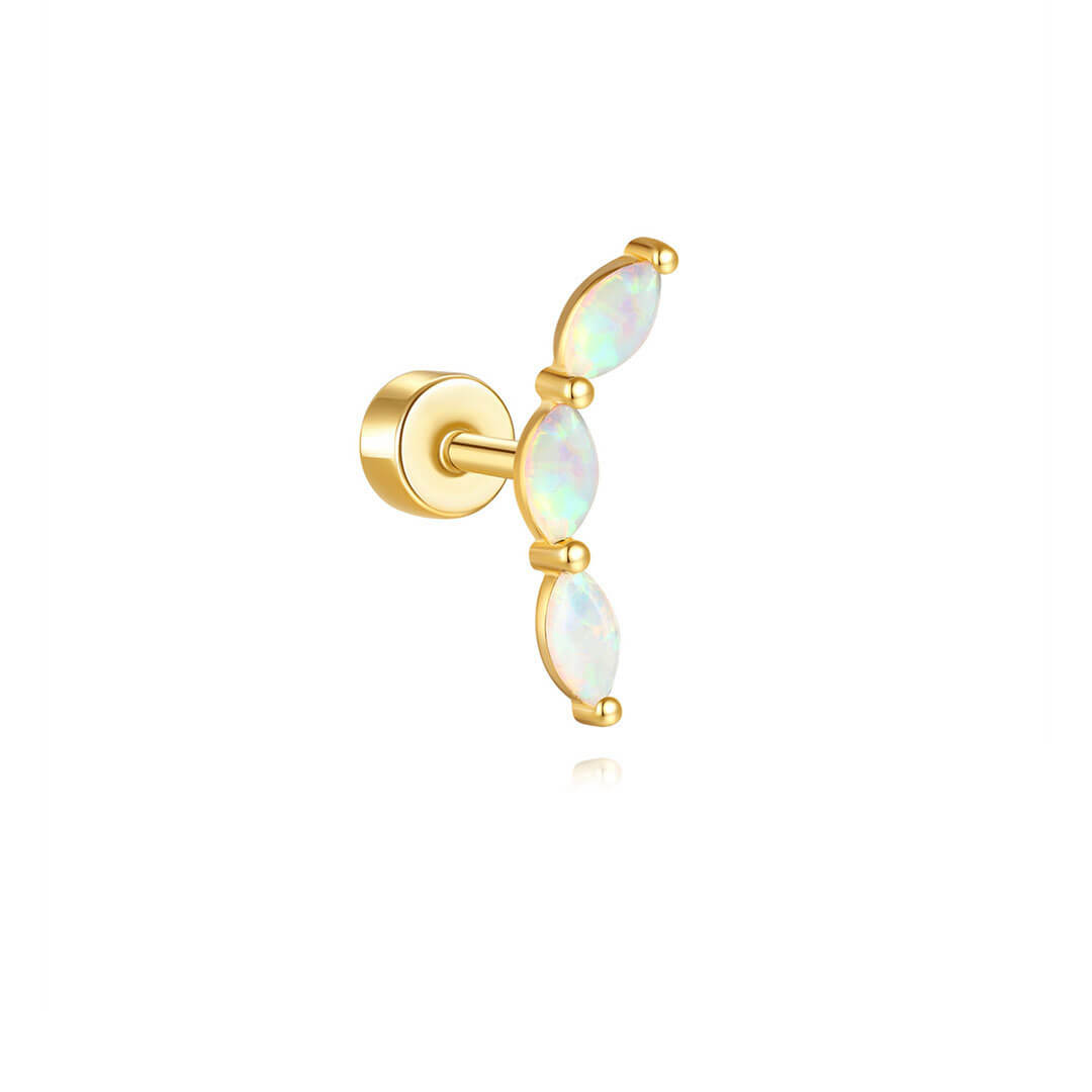 Monika – Boucles d'oreilles délicates au charme subtil.