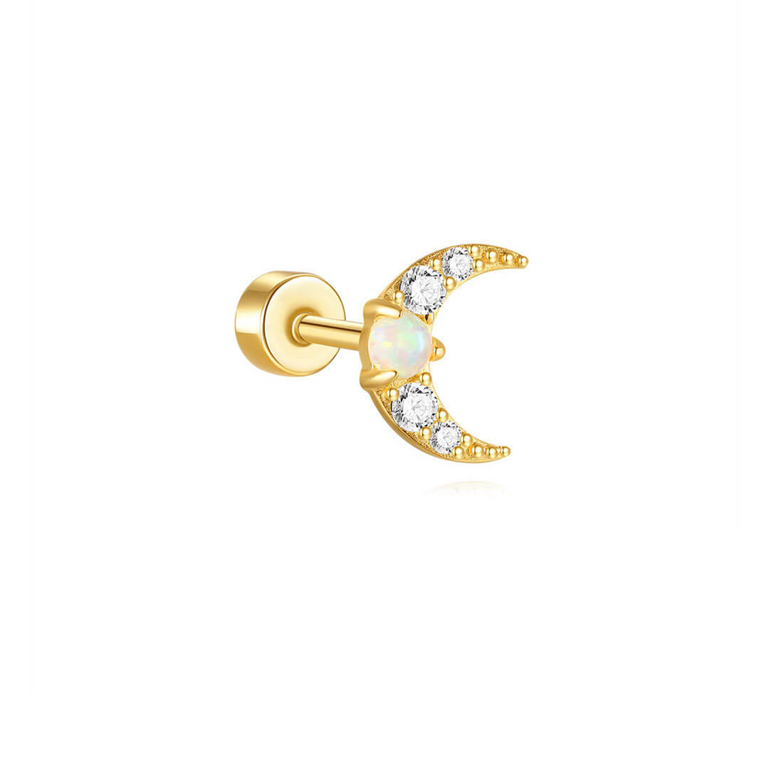Monika – Boucles d'oreilles délicates au charme subtil.