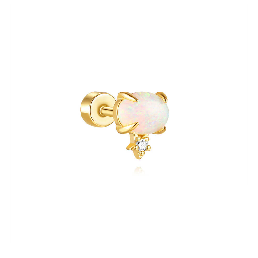 Monika – Boucles d'oreilles délicates au charme subtil.