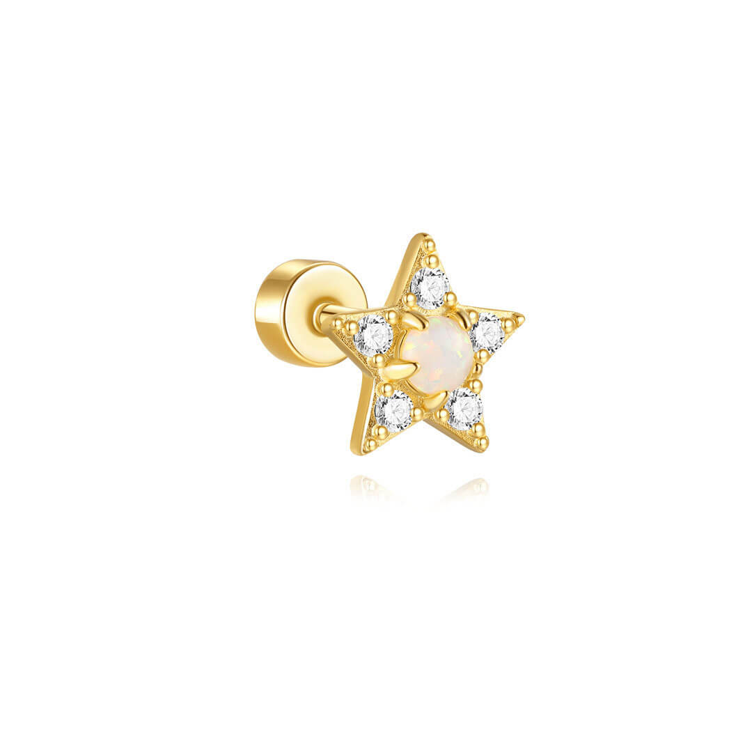 Monika – Boucles d'oreilles délicates au charme subtil.