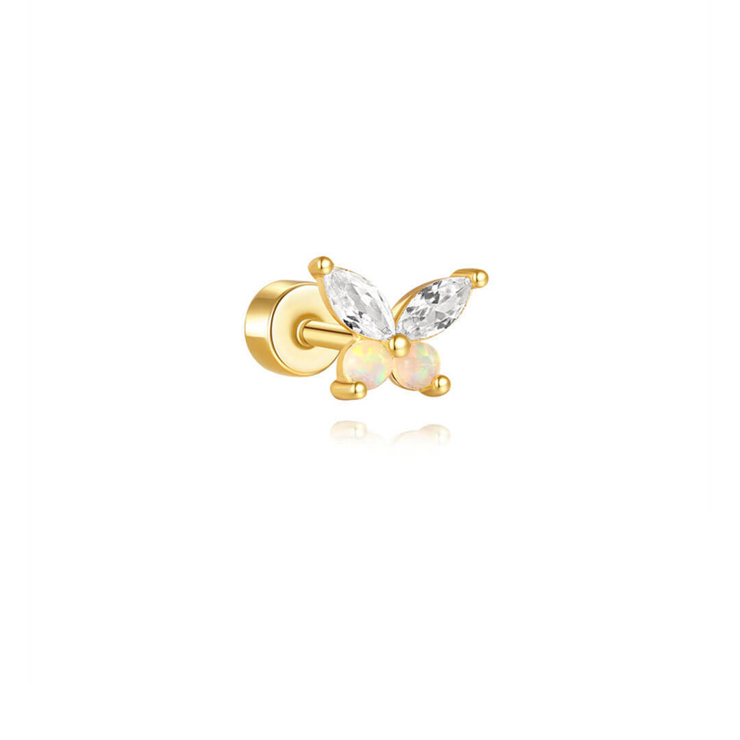 Monika – Boucles d'oreilles délicates au charme subtil.