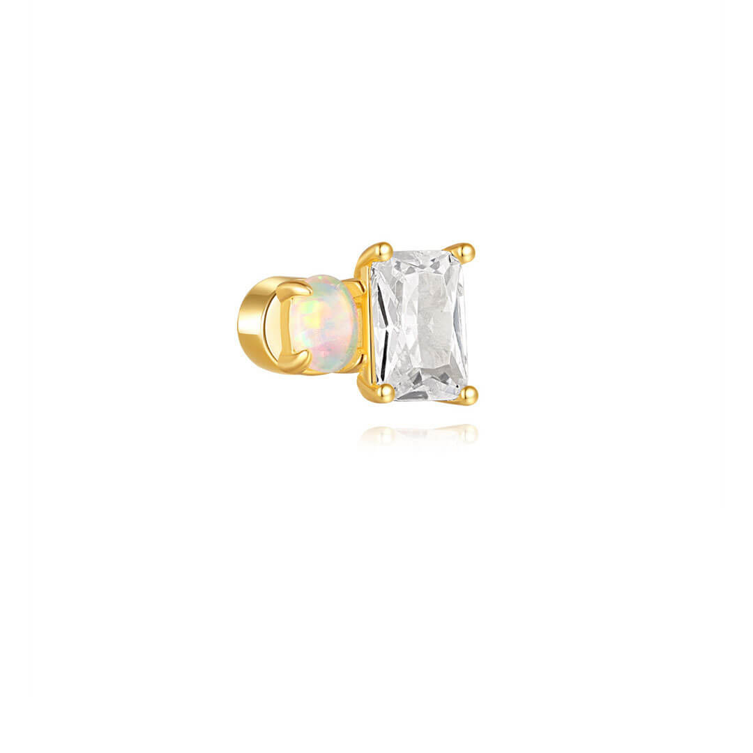 Monika – Boucles d'oreilles délicates au charme subtil.