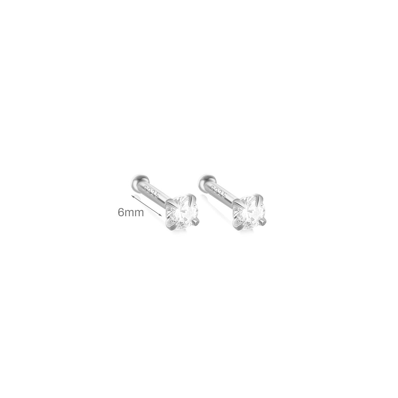 Isabela – Boucles d'oreilles en or au design élégant et aérien.