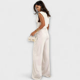 Asymmetrical Ensemble with Dramatic Shoulders