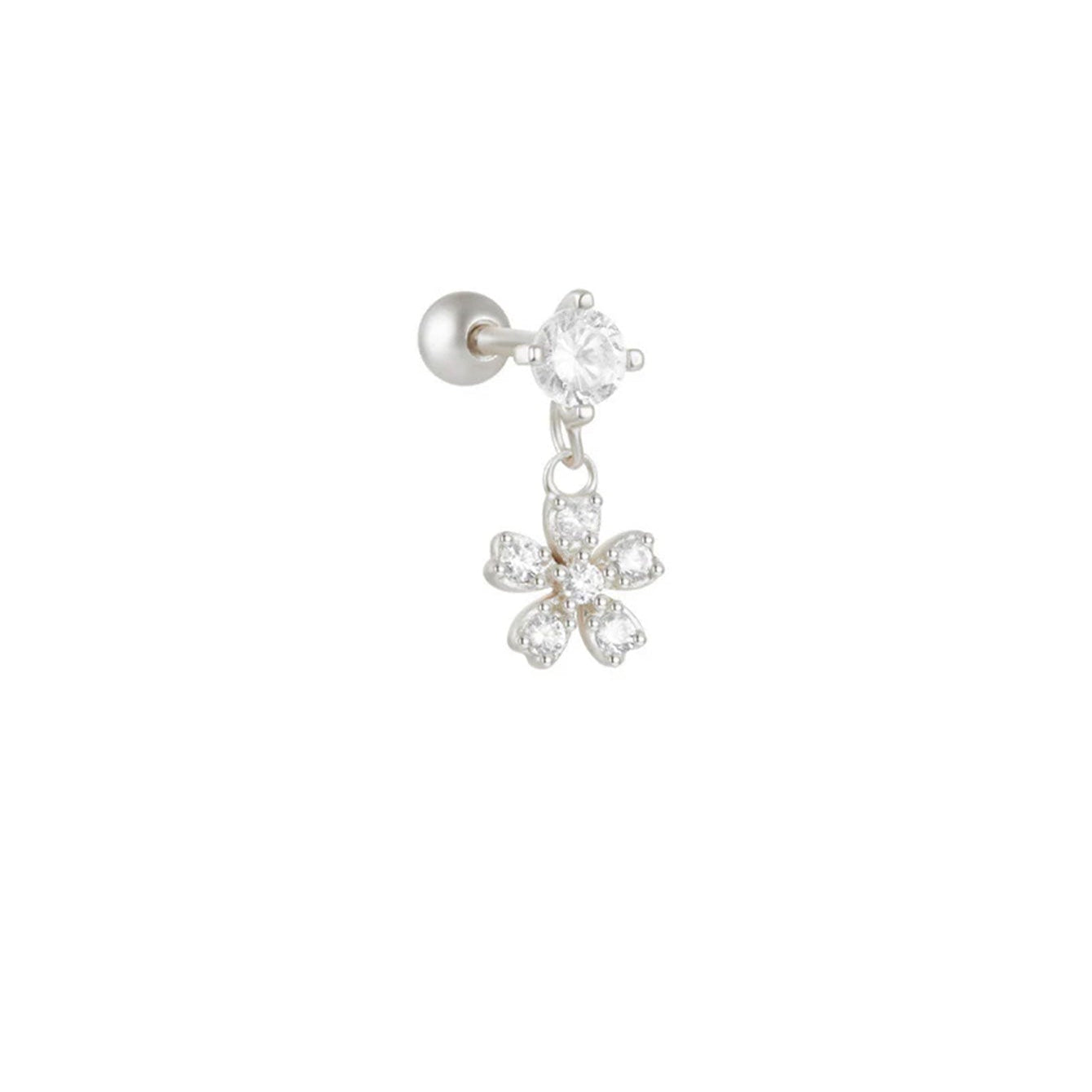 Nora – Boucles d'oreilles en or délicates au design épuré.