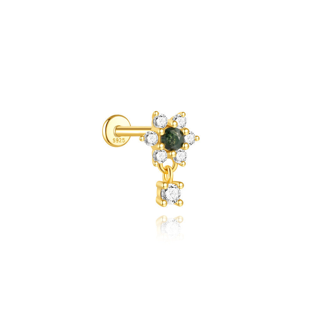 Elina – Boucles d'oreilles en or au éclat délicat