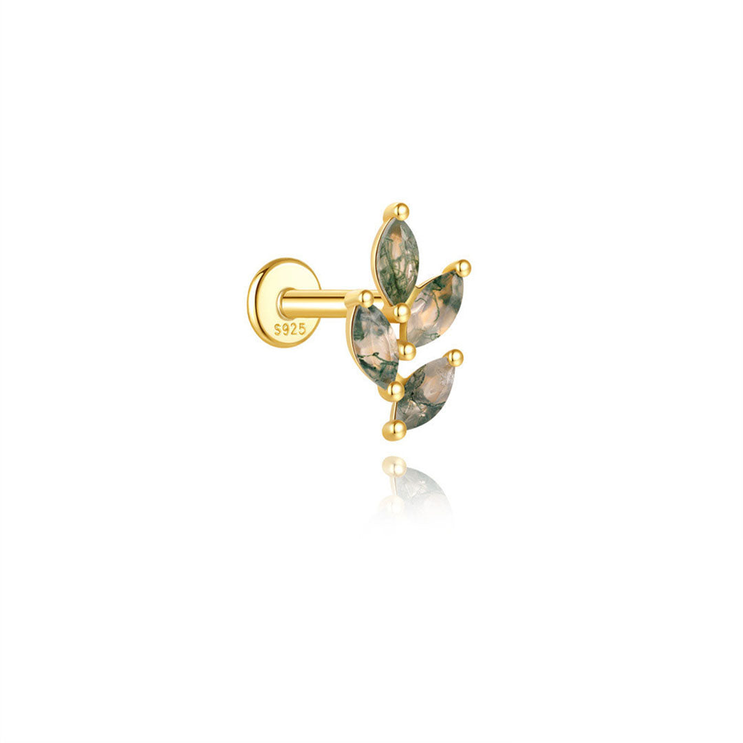 Elina – Boucles d'oreilles en or au éclat délicat