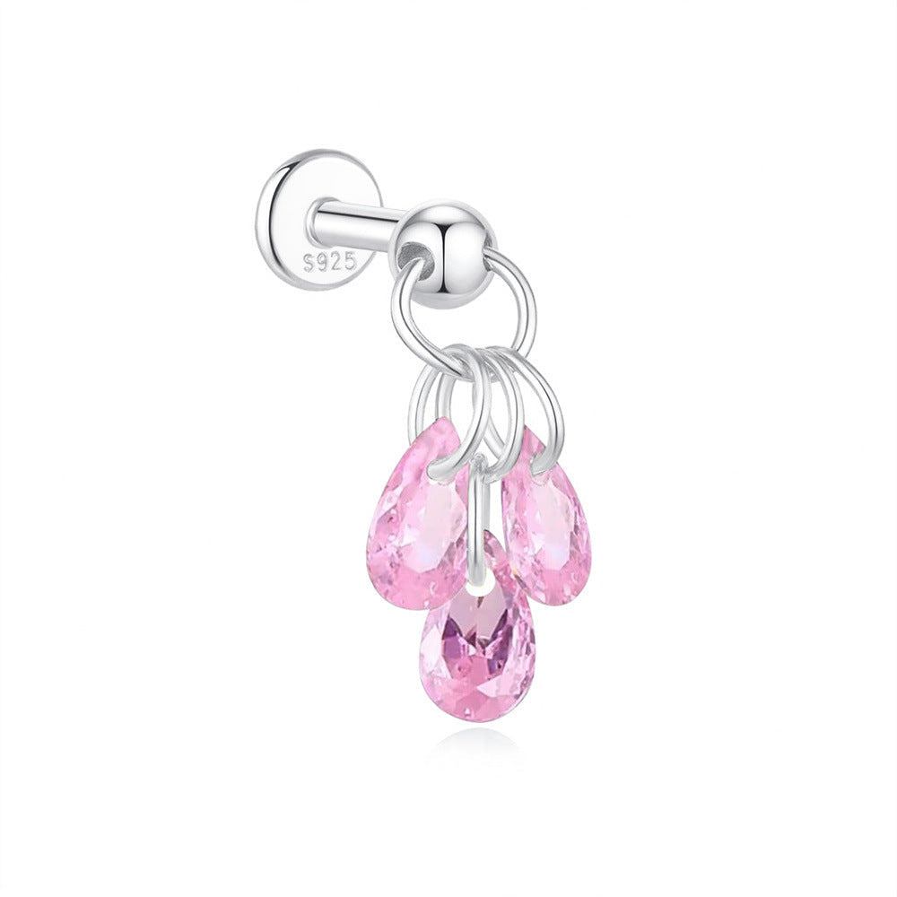 Jasmina – Boucles d'oreilles en or au design épuré et élégant.