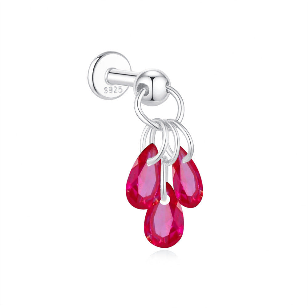 Jasmina – Boucles d'oreilles en or au design épuré et élégant.