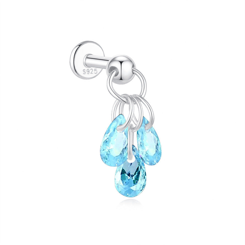 Jasmina – Boucles d'oreilles en or au design épuré et élégant.
