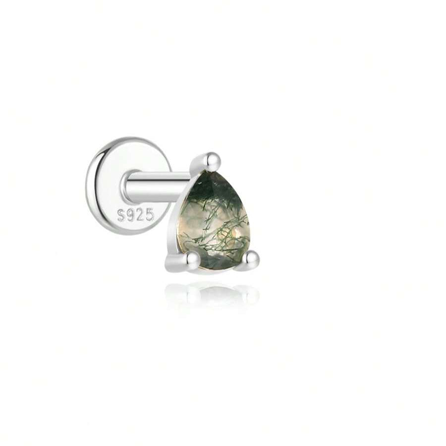 Sofie-Marie – Boucles d'oreilles en or élégantes avec un design fluide.
