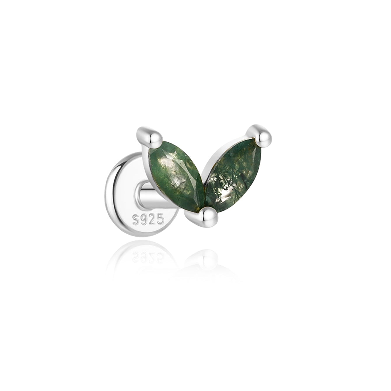 Sofie-Marie – Boucles d'oreilles en or élégantes avec un design fluide.