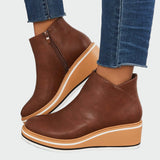 Bottines Orthopédiques en Cuir