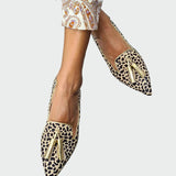 Leopoldine | Fringed Moccasins