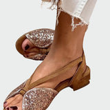 Lucrèce | Glitter Sandals