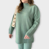 Ensemble Tricoté à Coupe Relaxée