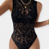 Body Sexy en Tissu Texturé