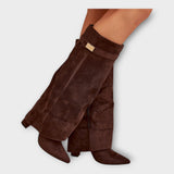 Bottes Élégantes à Tige Haute