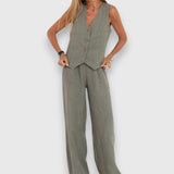 Ensemble Léger en Deux Pièces pour l'Été