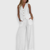 Ensemble Léger en Deux Pièces pour l'Été