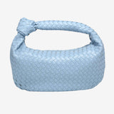 Giselle | Sac Bandoulière Tressé Moyen avec Nœud