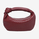 Giselle | Sac Bandoulière Tressé Moyen avec Nœud