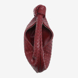 Giselle | Sac Bandoulière Tressé Moyen avec Nœud