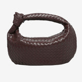 Giselle | Sac Bandoulière Tressé Moyen avec Nœud