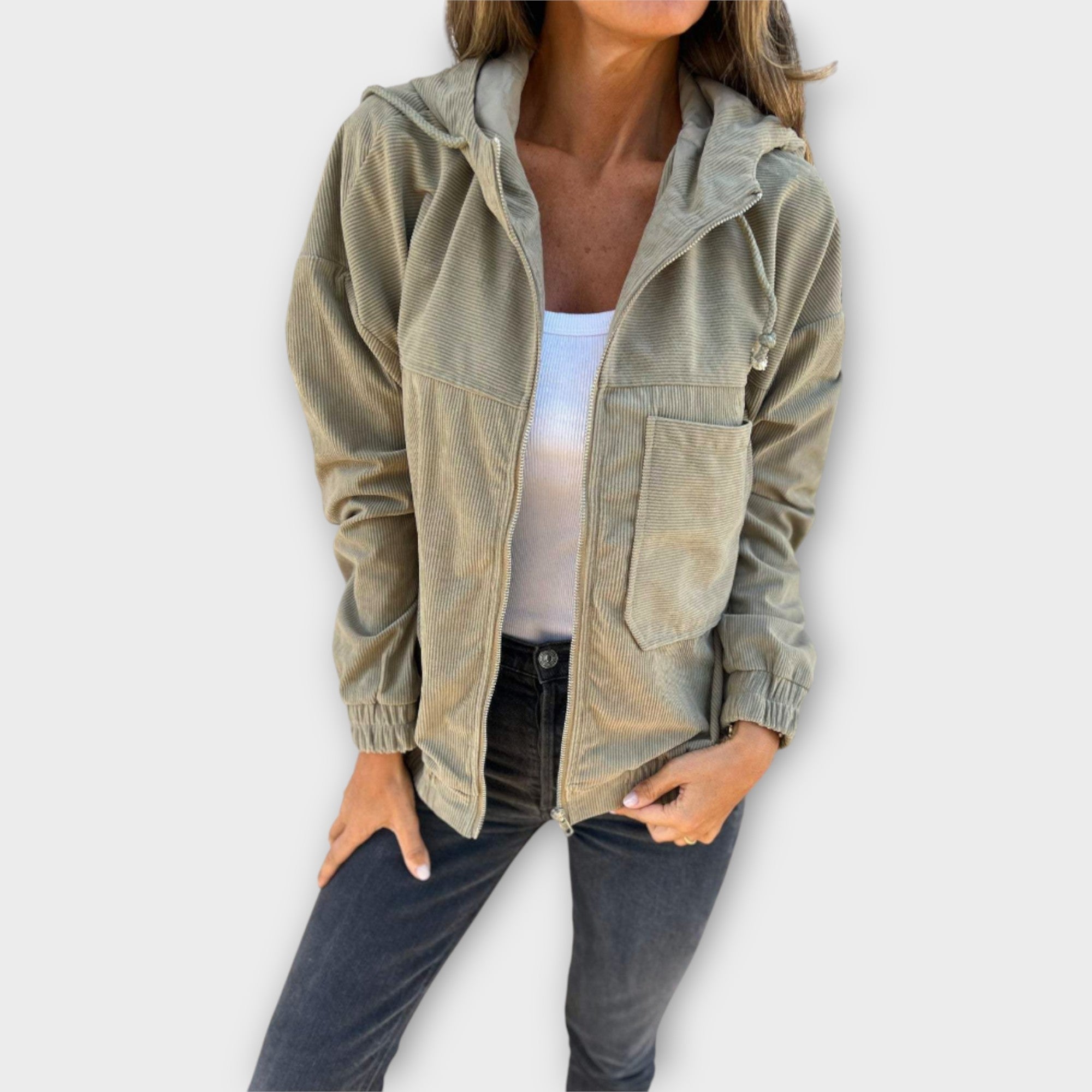 Veste Zippée avec Capuche