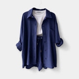 Ensemble d'Été Bicolore : Haut et Short