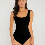 Body sans manches à décolleté carré