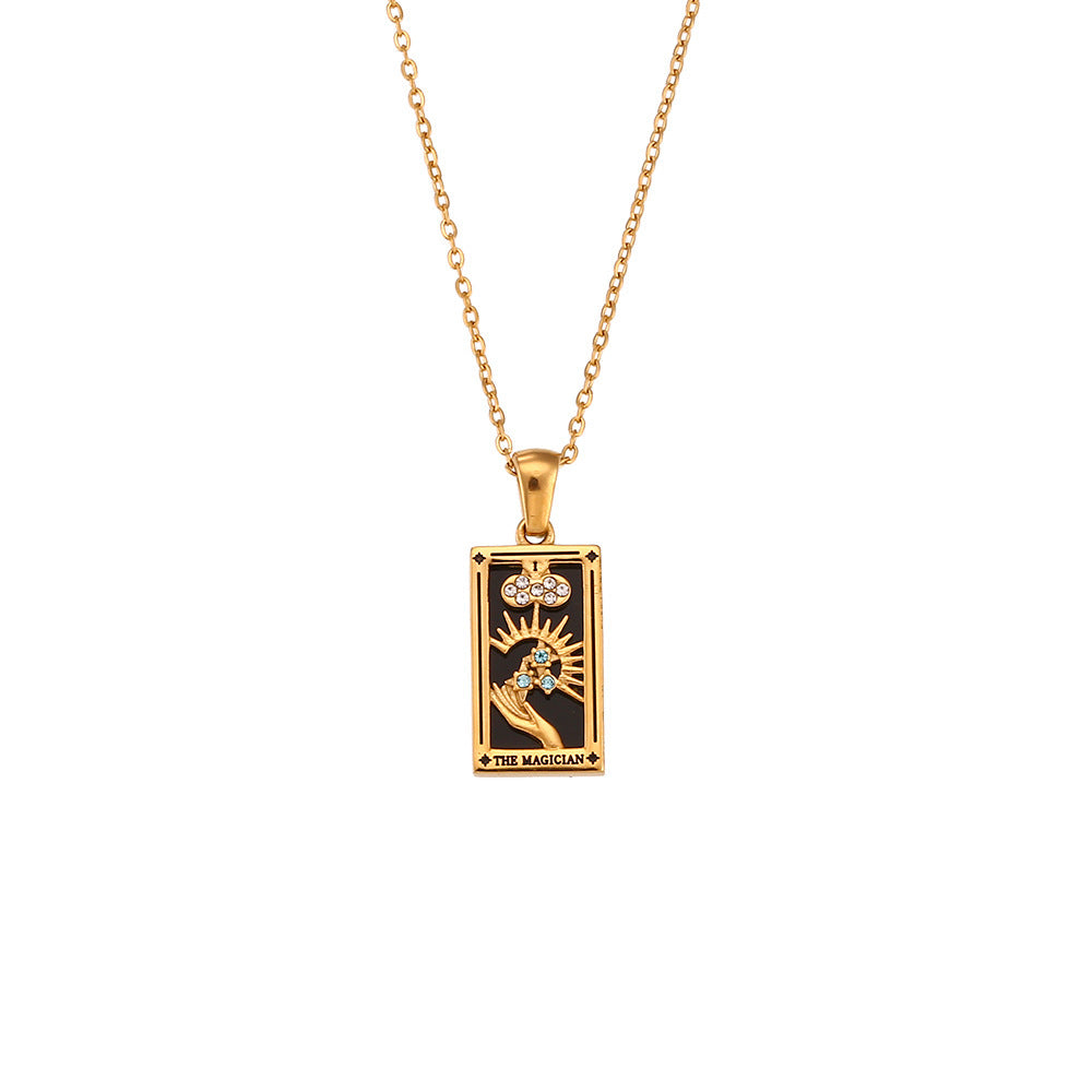 Sabina – Collier en or avec pendentif subtil