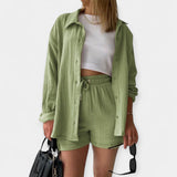 Ensemble d'Été Bicolore : Haut et Short