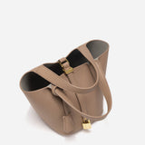 Glaiza | Élégant Sac à Main Bucket avec Fermeture Gold-Lock