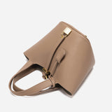 Glaiza | Élégant Sac à Main Bucket avec Fermeture Gold-Lock