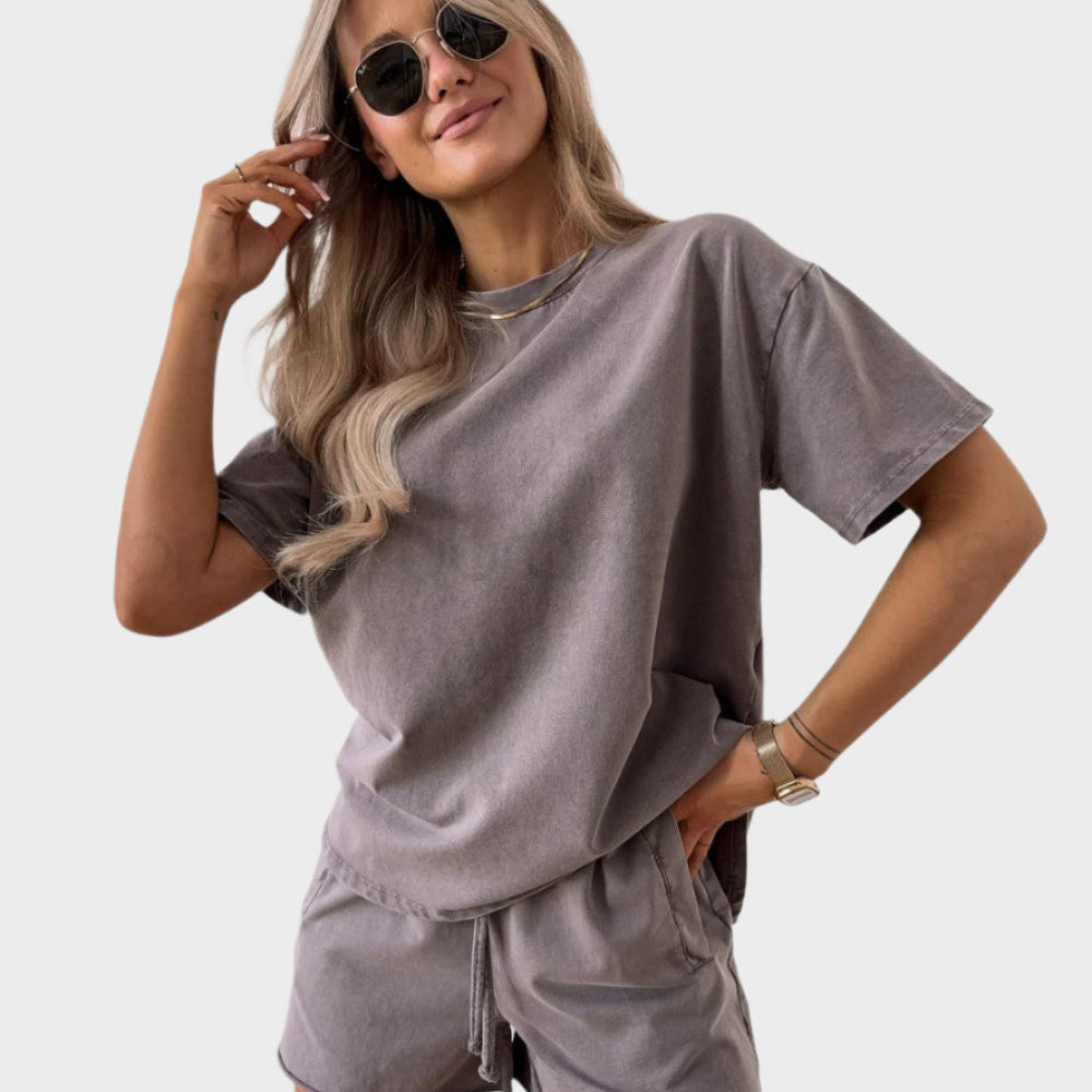 Ensemble décontracté T-shirt et Pantalon Jogger