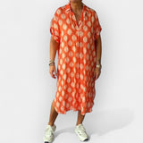 Robe d'été légère avec décolleté