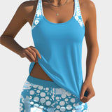 Confortable bikini à motifs floraux