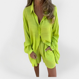 Ensemble T-shirt et Shorts Décontracté