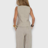 Ensemble Léger en Deux Pièces pour l'Été