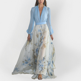 Maxi Robe à Imprimé Floral