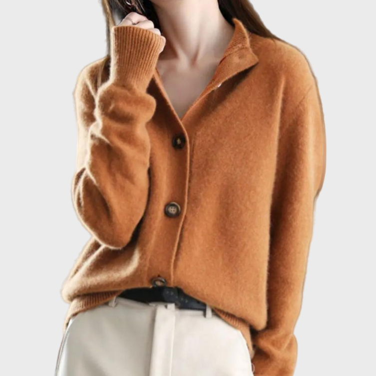 Chic et Confortable Gilet Tricoté