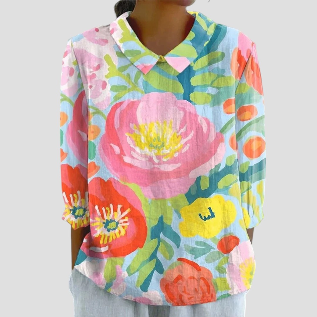 LIANA | Floral Blouse