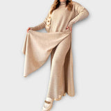 Robe Maxi Tricotée à Coupe Relaxed