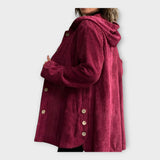 Longue Manteau Quotidien avec Capuche