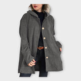 Longue Manteau Quotidien à Capuche